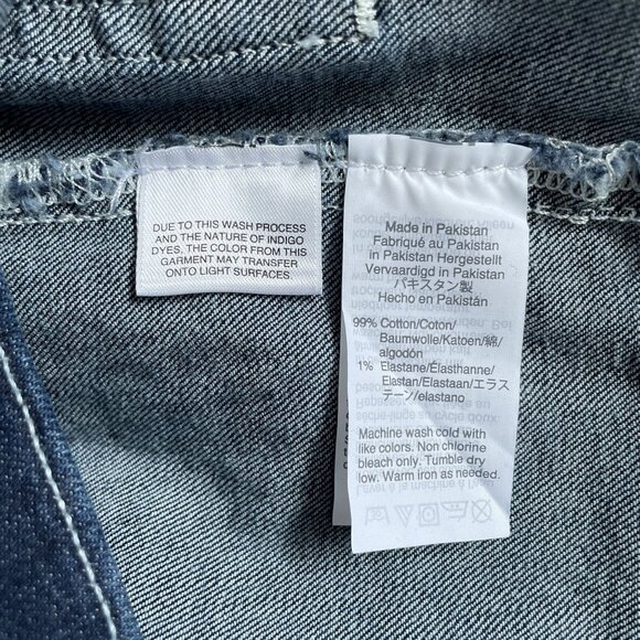 J Crew Mercantile Denim Crop Jeans High Rise Wide Leg Trousers Size 29 New u - Picture 13 of 13